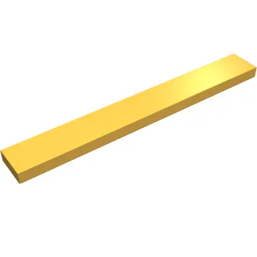 Tile 1 x 8 with Groove