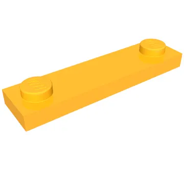 Plate Special 1 x 4 with 2 Studs with Groove [New Underside]