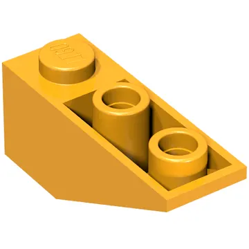 Brick Sloped Inverted 33° 3 x 1 with Internal Stopper and No Front Stud Connection