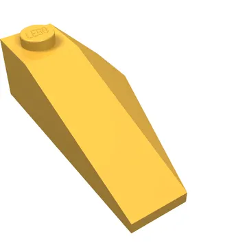 Brick Wedged, Sloped 4 x 2 Triple Left