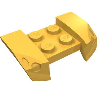 Mudguard 2 x 4 with Molded Headlights