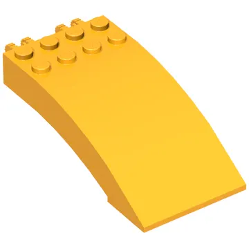 Windscreen 8 x 4 x 2 Curved [2 Dual-Fingered Click Hinges]