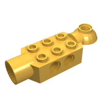 Technic Brick Special 2 x 3 with Pin Holes, Rotation Joint Ball Half [Horizontal Top], Rotation Joint Socket