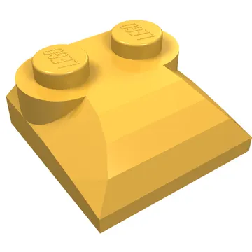 Brick Curved 2 x 2 x 2/3 Two Studs and Curved Slope End