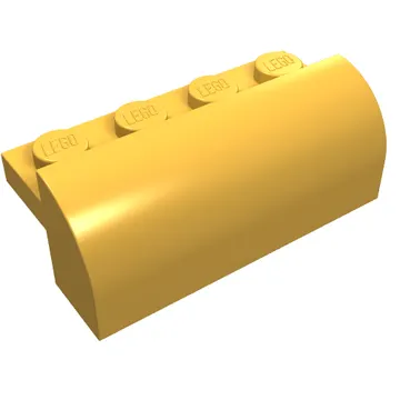 Brick Curved 2 x 4 x 1 1/3