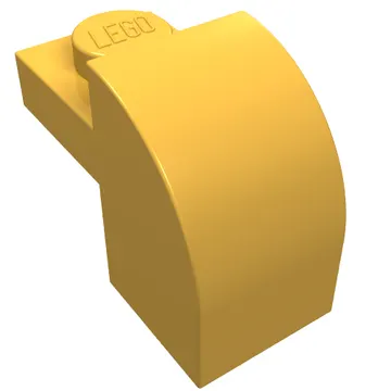 Brick Curved 1 x 2 x 1 1/3 with Curved Top
