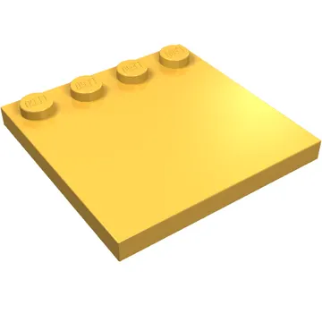 Plate Special 4 x 4 with Studs on One Edge [Plain]