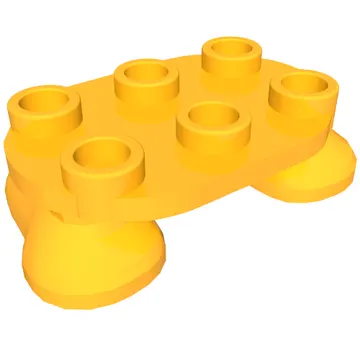 Feet, 2 x 3 x 2/3 with 6 Studs on Top