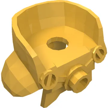 Minifig Neckwear Armour Space with Shoulder Protection and High Back [Plain]