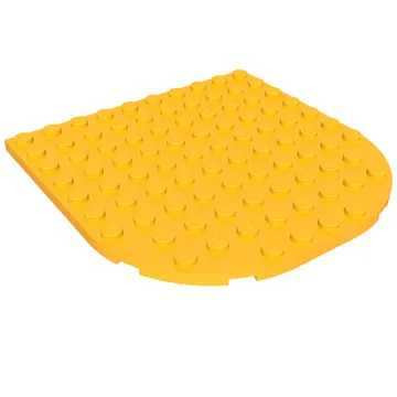 Plate 10 x 10 with Rounded End