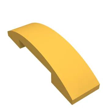 Brick Curved 4 x 1 Double with No Studs