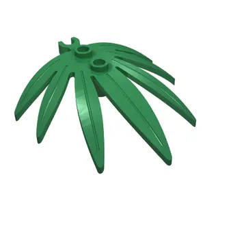 Plant, Leaves 6 x 5 Swordleaf with Clip [Thick Open O Clip]