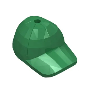 Hat / Cap Short Curved Bill with Seams and Hole on Top