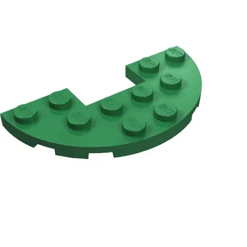 Plate Round Half 3 x 6 with 1 x 2 Cutout