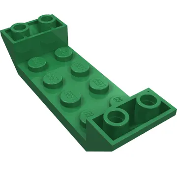 Brick Sloped Inverted 45° 6 x 2 Double with 2 x 4 Recessed