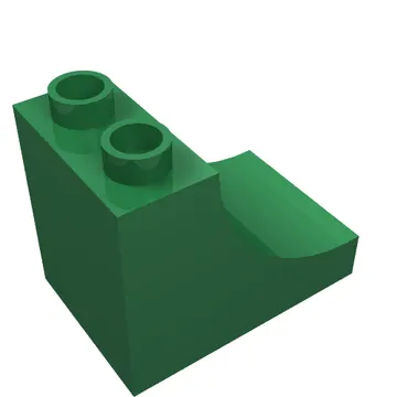 Duplo Brick 2 x 3 x 2 with Curve