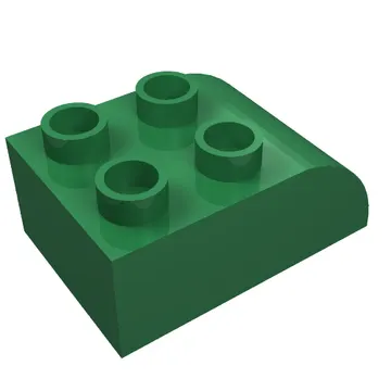 Duplo Brick 2 x 3 with Curved Top