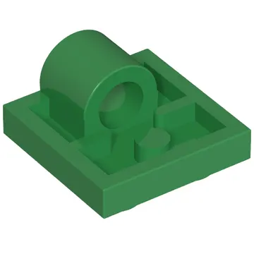 Plate Special 2 x 2 with 1 Pin Hole [Split Underside Ribs]