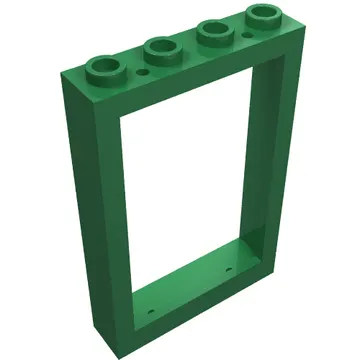 Window 1 x 4 x 5 with Hollow Studs