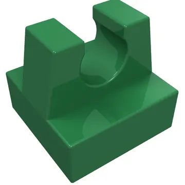 Tile Special 1 x 1 with Clip and Straight Tips
