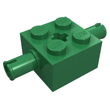 Brick Special 2 x 2 with 2 Pins and Axle Hole