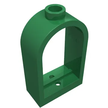 Window 1 x 2 x 2 2/3 with Rounded Top