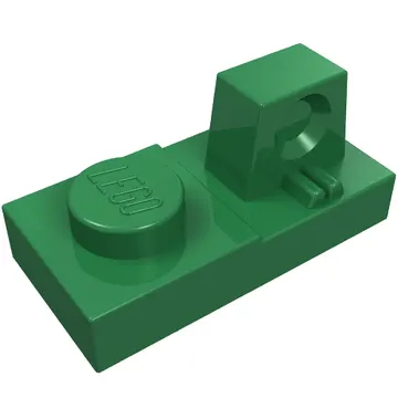 Hinge Plate 1 x 2 Locking with 1 Finger On Top
