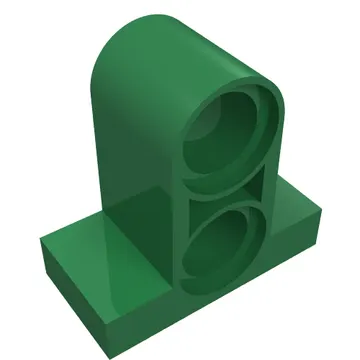 Technic Pin Connector Plate 1 x 2 x 1 2/3 [Two Holes On Top]