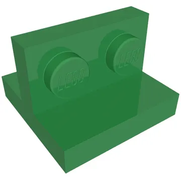 Bracket 2 x 2 with 1 x 2 Vertical Studs