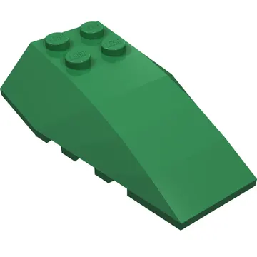 Brick Wedged, Curved 6 x 4 Triple
