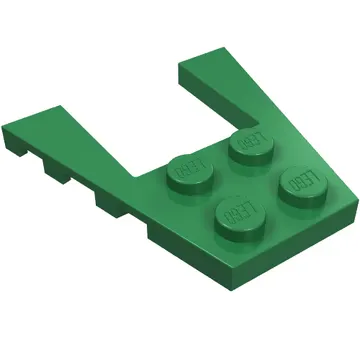 Wedge Plate 4 x 4 with 2 x 2 Cutout