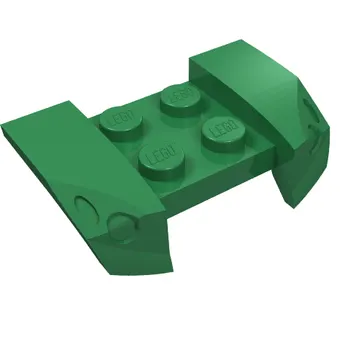Mudguard 2 x 4 with Molded Headlights