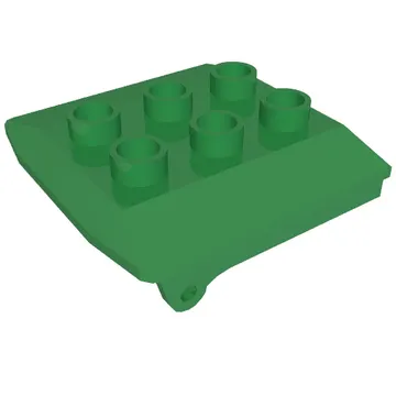 Duplo Backhoe / Train Cabin Roof