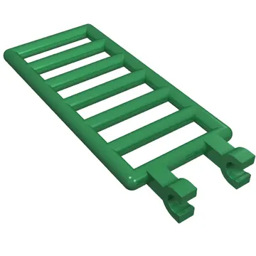 Bar 7 x 3 with Double Clips (Ladder) [Straight Clips]