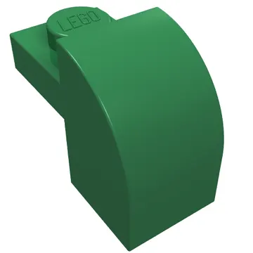 Brick Curved 1 x 2 x 1 1/3 with Curved Top