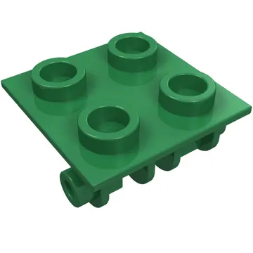 Hinge Brick 2 x 2 Top Plate Thin