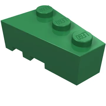 Brick Wedged, Angled 3 x 2 Right