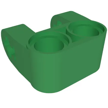 Technic Axle and Pin Connector Perpendicular Double Split [Reinforced]