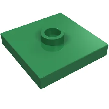 Plate Special 2 x 2 with Groove and Center Stud (Jumper)