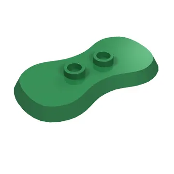 Plate Special 2 x 4 with 2 Studs and Curved Sides (Minifig Stand)