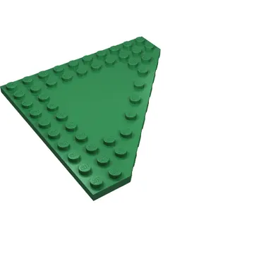 Wedge Plate 10 x 10 Cut Corner [No Centre Studs]