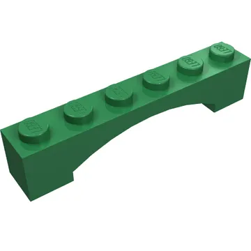 Brick Arch 1 x 6 Raised Arch
