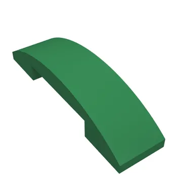 Brick Curved 4 x 1 Double with No Studs