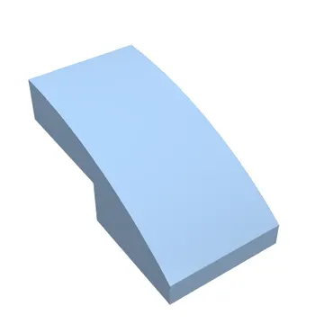 Brick Curved 2 x 1 No Studs [1/2 Bow]