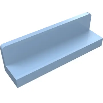 Panel 1 x 4 x 1 with Rounded Corners [Thin Wall]