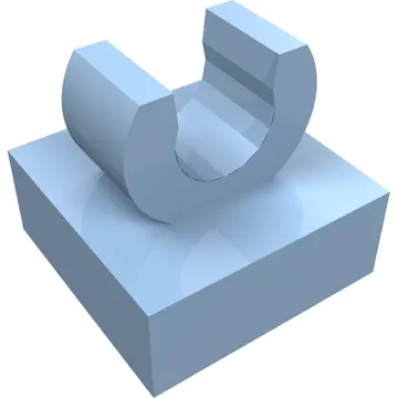 Tile Special 1 x 1 with Clip with Rounded Edges