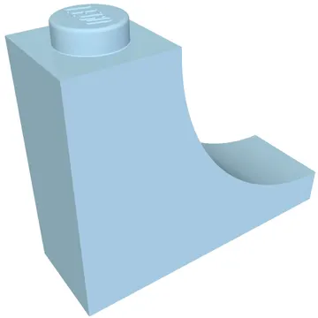 Brick Curved 1 x 3 x 2 Inverted [Inside Bow]