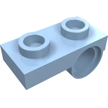 Plate Special 1 x 2 with Pin Hole Underneath