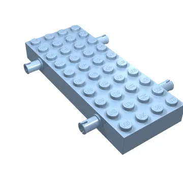 Vehicle Base, Brick Special 4 x 10 with 4 Pins