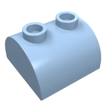 Brick Curved 2 x 2, Two Top Studs